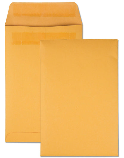 Quality Park Redi-Seal 6 X 9 Inch Kraft Catalog Envelopes 100 Count (43167)
