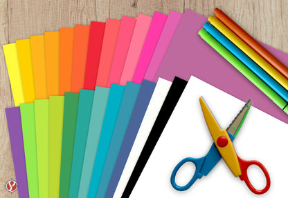Astrobrights Colored Cardstock, 8.5” x 11”, 65 lb / 176 gsm, Solar Yellow, 250 Sheets