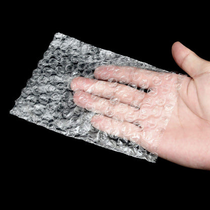 200 PCS Clear Bubble Pouches Bags 4x6 inch, Protective Bubble Pouch, Double Walled Flush Cut Thickening Shockproof Foam Wrap Bags for Cushioning, Packing, Shipping, Moving and Storage