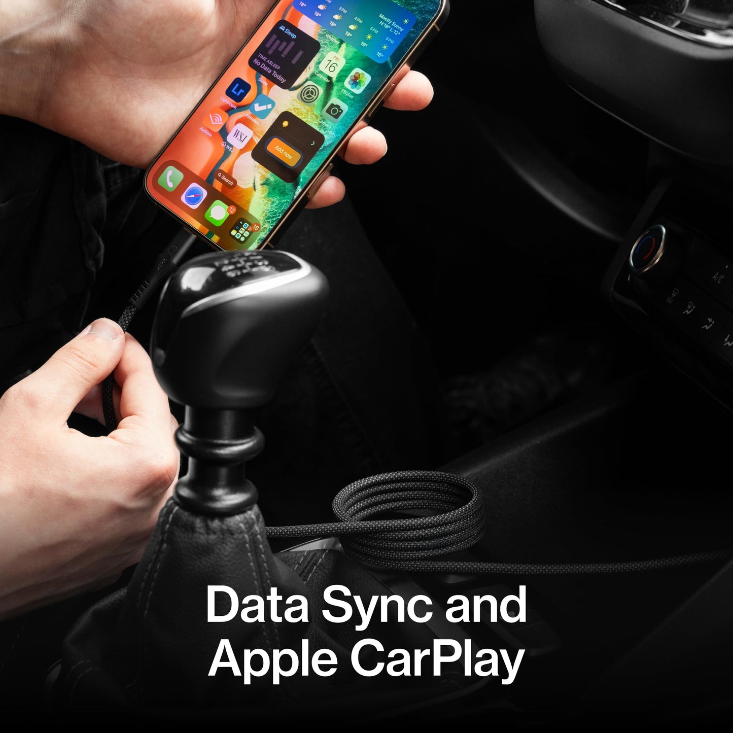 STATIK MagStack USB C Charging Cable, Organized Clutter-Free Magnetic Cable, 27W Fast Charging & Data Transfer, USB to USB C Magnetic Charging Cable 6FT/2M