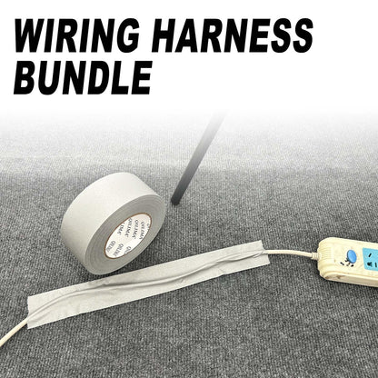 QILIMA Grey Gaffers Tape 2 Inch x 60 Yards - Professional Grade Floor Tape- Non Reflective Matte Finish Gaff Tape