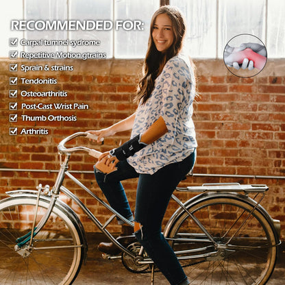 Carpal Tunnel Wrist Brace for Women Men, Wrist Splint Night Support with Adjustable Straps, Wrist Support for Carpal Tunnel Syndromes, Sprained Wrist, Arthritis, Tendonitis, Left Hand, S