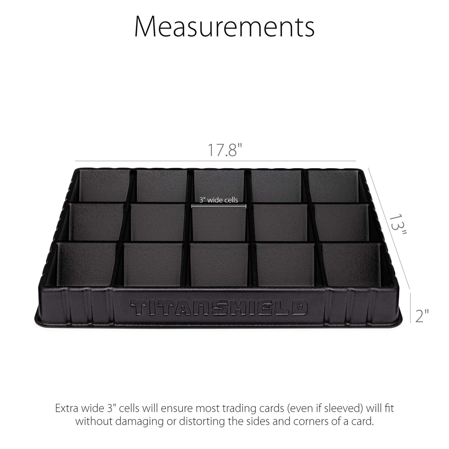 (1PK) Card Sorting & Dealer Tray, Black