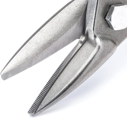 Crescent Wiss 9-3/4 Inch MetalMaster Compound Action Snips - Straight, Left and Right Cut - M3R