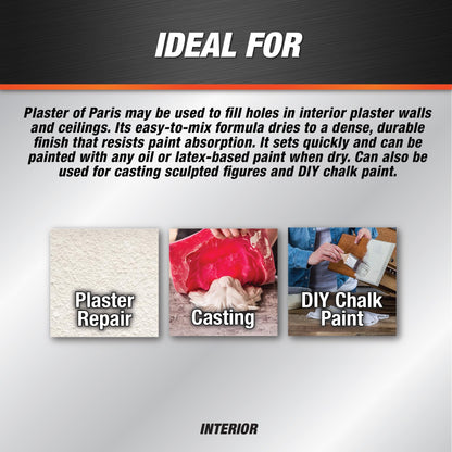 Dap 10308 Interior Plaster of Paris, 4-Pound