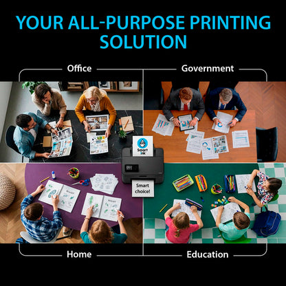 Smart Ink Compatible Toner Cartridge Replacement for HP 17A CF217A (with CHIP) to use with Laserjet Pro M102a M102w M130 M130a M130fn M130fw M130nw (2 Combo Pack)