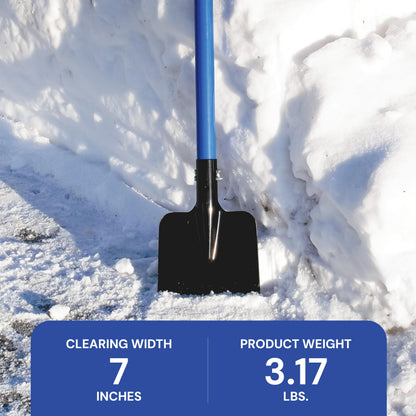 Snow Joe Ice Chopper with 7-Inch Carbon Steel Blade and Shock-Absorbing Handle, 3.2 Lbs - Portable and Lightweight Winter Scraper and Ice Remover for Driveway, Sidewalk, Garage, & Patio, SJEG700
