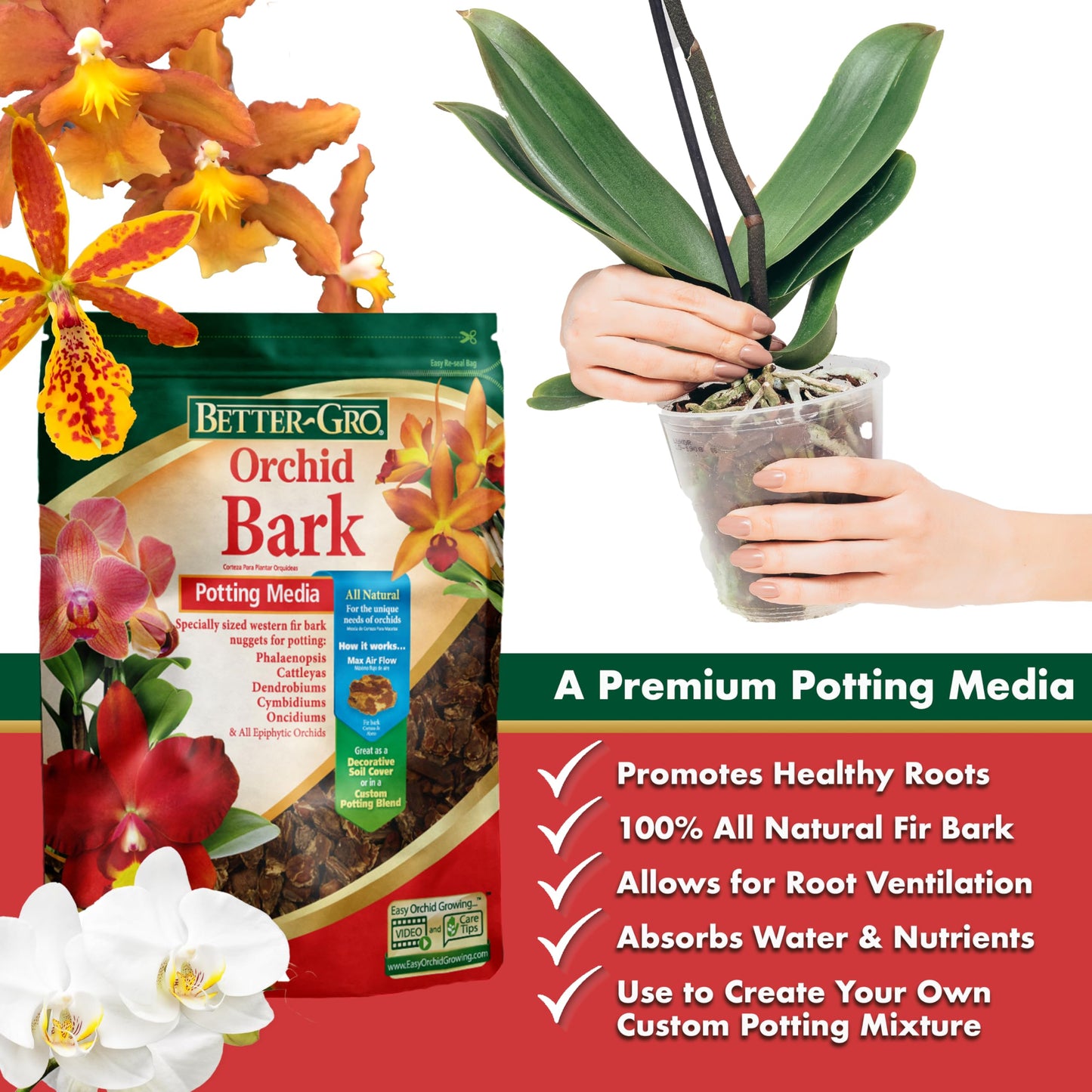 Sun Bulb Better GRO 4-Quart Orchid Bark