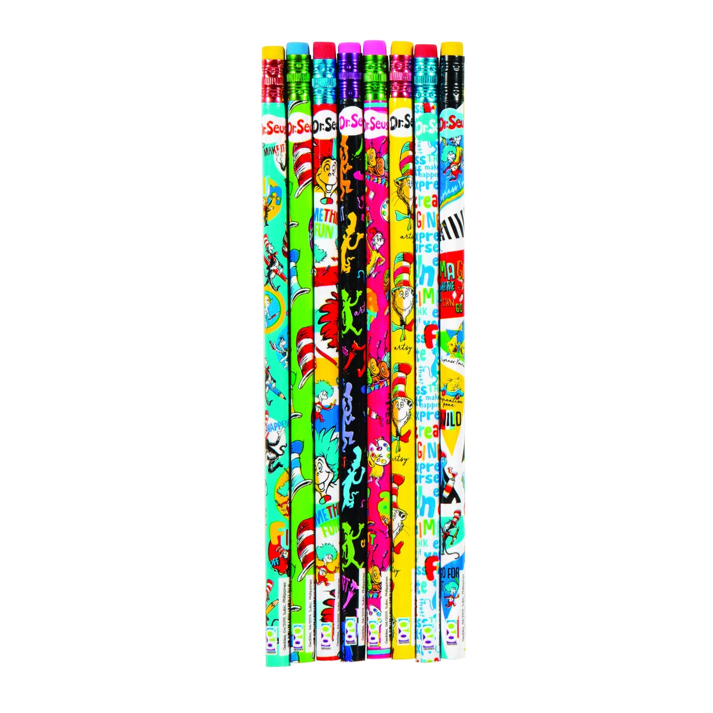 Raymond Geddes Dr. Seuss Pencils (Pack of 72)
