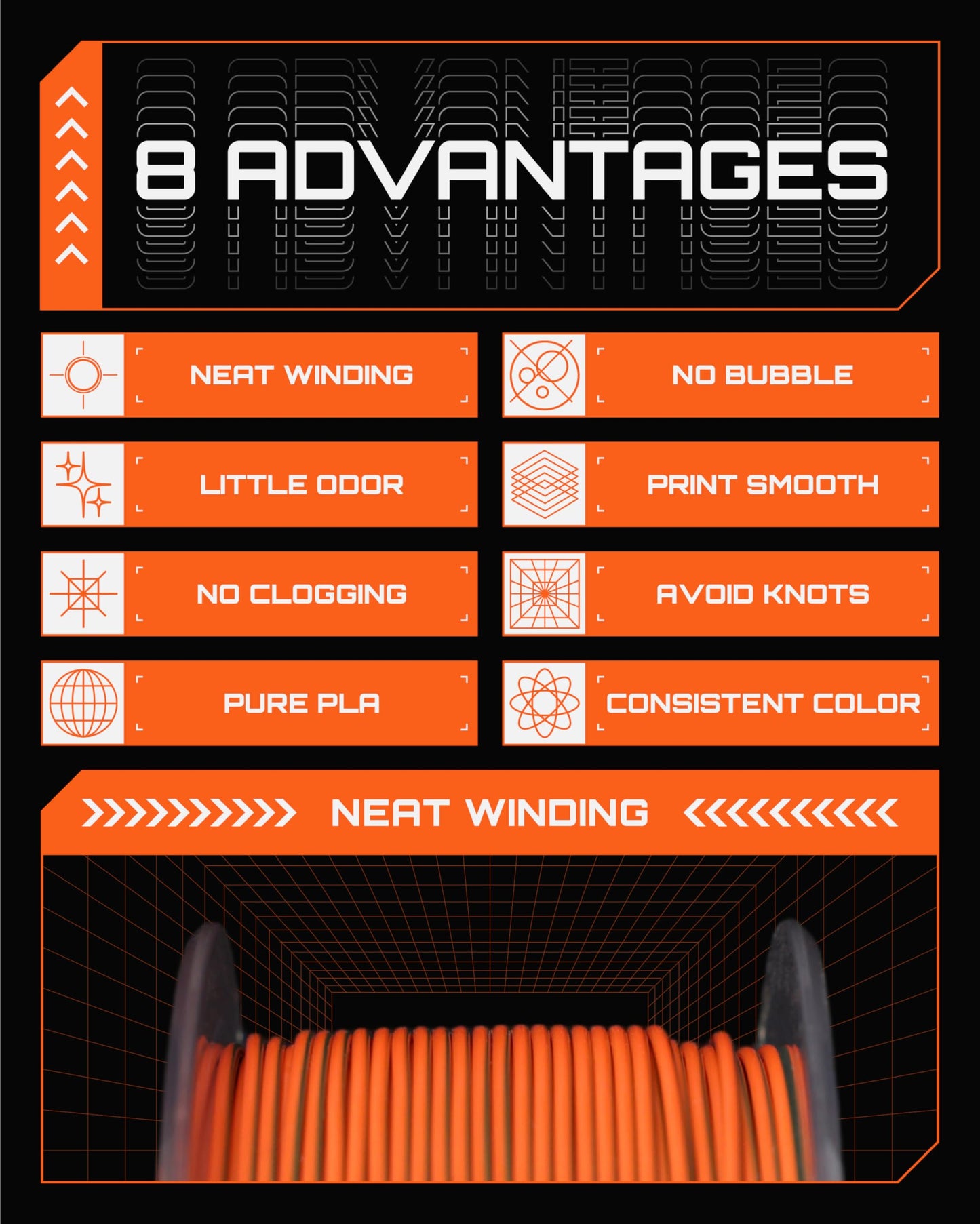 R3D Dual Color Silk PLA 3D Printer Filament Filament, Co-Extrusion, 1.75mm 1KG, 30-370 mm/s High-Speed Printing, 1.75mm, Dimensional Accuracy +/- 0.02 mm, 1kg Plastic Spool (Silk Bronze-Orange)