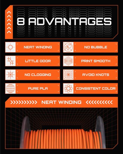 R3D Dual Color Silk PLA 3D Printer Filament Filament, Co-Extrusion, 1.75mm 1KG, 30-370 mm/s High-Speed Printing, 1.75mm, Dimensional Accuracy +/- 0.02 mm, 1kg Plastic Spool (Silk Bronze-Orange)