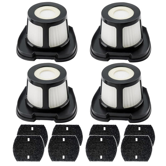 2579 Vacuum Replacement Filters Compatible with Bissell Pet Hair Eraser 2390A 2389 2389D 2390 23903 & AutoMate 2284W Lithium Ion Cordless Hand Vacuum,Compare to Part # 1614212 1614203 & 1614204