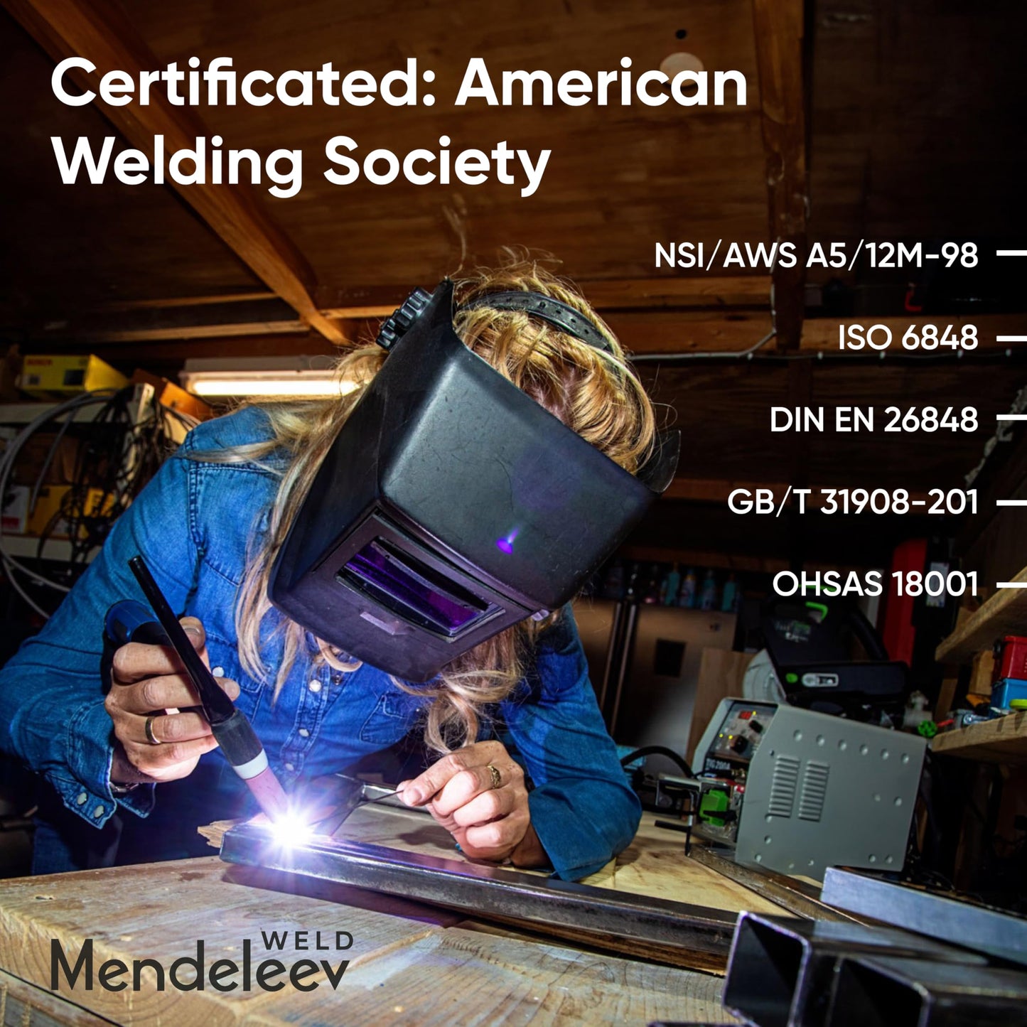 WL-20 Blue 1/16" Tungsten Electrode TIG Welding 10-Pack (2% Lanthanated WL20/EWLa-2)