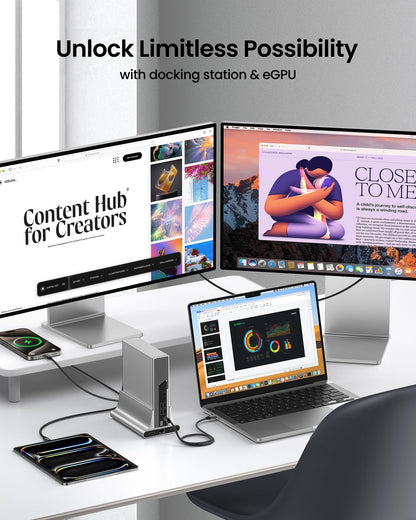 Silkland USB C Monitor Display Cable [4K@144Hz/60Hz 8K@30Hz], USB C 3.2 Gen 2x2 Video Cable, 20Gbps Data Transfer, 240W PD Fast Charge, Type C Cable Compatible with MacBook Pro, iPad, Mac Studio 10FT