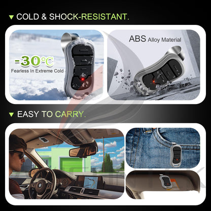 2-Pack Genie Garage Door Remote, G3T-A/G3T-R/G3T-BX, Compatible with All Genie Intellicode Garage Door Opener【3 Year Warranty】