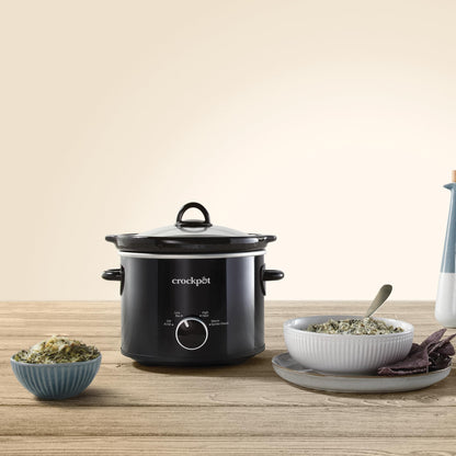 Crock-Pot 2-Qt. Classic Slow Cooker, Small Slow Cooker, Black