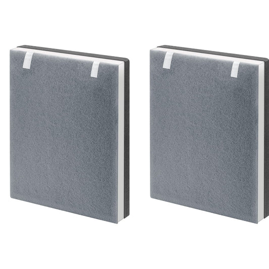 Vital 100 Replacement Filter Compatible with LEVOIT Vital 100 Air Purifier, 3-in-1 Filter with Activated Carbon Filter for Vital 100-RF, White, 2 Pack