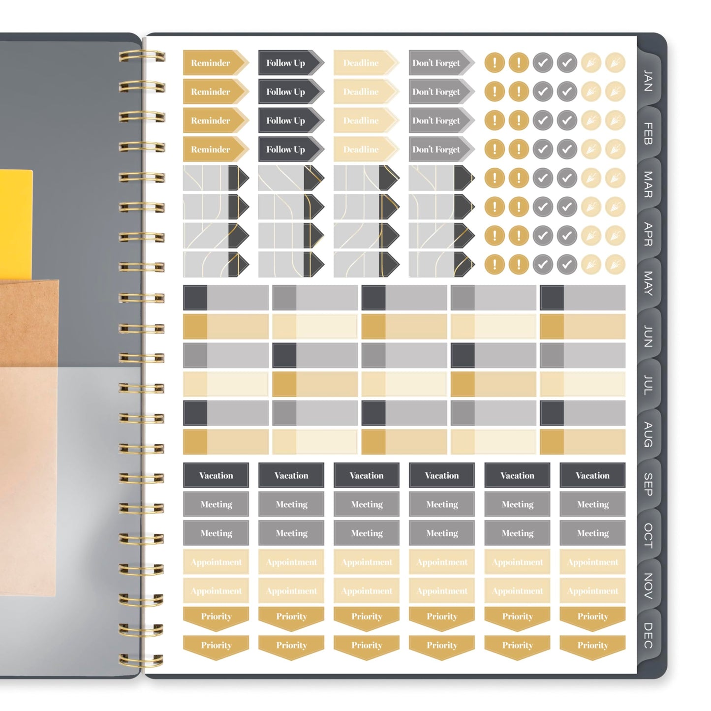 Cambridge 2026 Planner, Weekly & Monthly, 8-1/2" x 11", Large, Hera (1765-905-26)