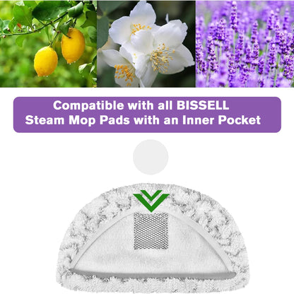 30 Pack Steam Mop Scent Discs Compatible with Bissell Powerfresh and Symphony Series, Fits Model 1940, 1806, 1132