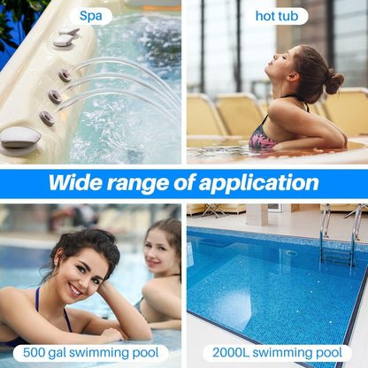 POOLPURE Hot Tub Mineral Stick, Silver Mineral Ion Cartridge, Spa Silver Ion Sanitizer (2 Pack)