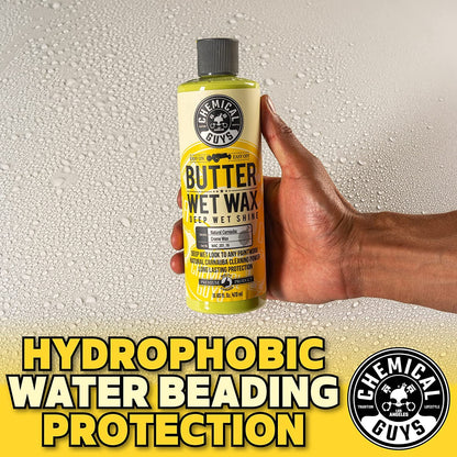 Chemical Guys Butter Wet Wax, Deep Wet Shine for Cars, Trucks, SUVs, RVs & More, 473 ml