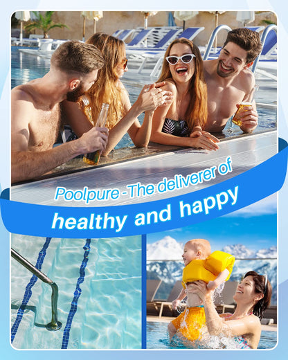 POOLPURE PLFPRB25-IN Hot Tub Filter Replace Unicel C-4326, Guardian 413-106, Filbur FC-2375, FC-2370, 3005845, 17-2327, 100586, 33521, 25392, 817-2500, 5X13 Drop in Spa Filter 1 Pack
