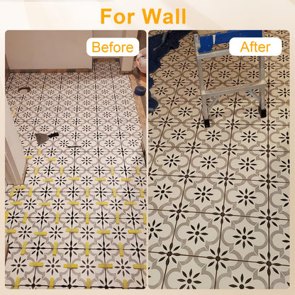 Storystore Tile Leveling System Tiles Leveler Spacers - 1/8 Inch 300 Piece Leveling Spacer Clips 100 Piece Reusable Wedges and 1 Installation Pliers - Tile and Stone Installation for PRO and DIY