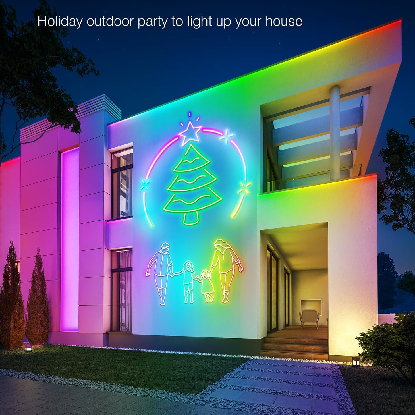 AILBTON Led Neon Rope Lights 32.8Ft,Control with App/Remote,Flexible Led Rope Lights,Multiple Modes,IP65 Outdoor RGB Neon Lights Waterproof,Music Sync Gaming Led Neon Strip Lights for Bedroom