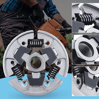 3/8" Sprocket Clutch Drum Kit for Stihl 017 018 MS170 MS180 021 023 025 MS210 MS230 MS250, ADEFOL Sprocket + Clutch Drum + Sprocket Bearing + Worm Gear + Washer + E-Clip + Spark Plug
