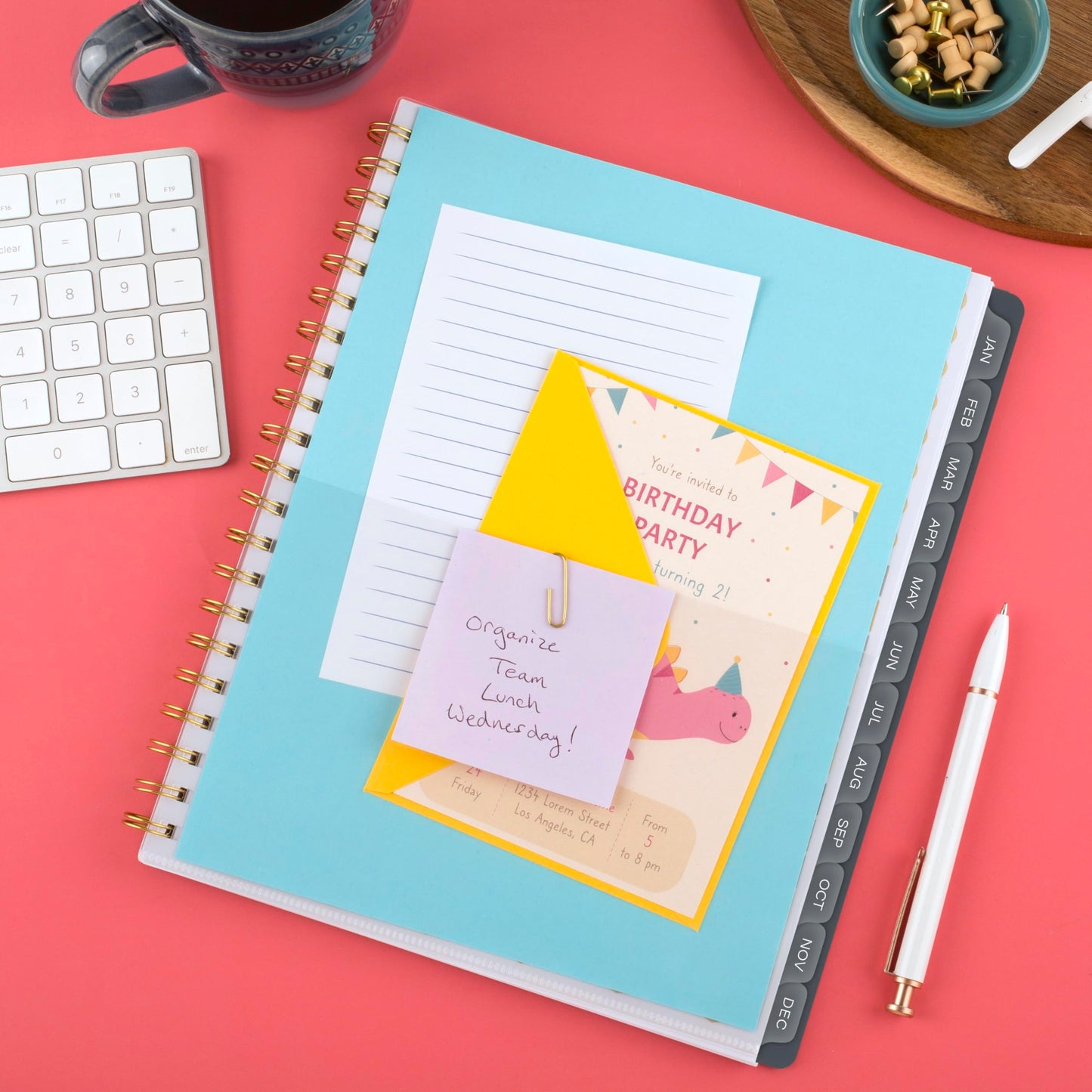 Cambridge 2026 Planner, Weekly & Monthly, 8-1/2" x 11", Large, Hera (1765-905-26)