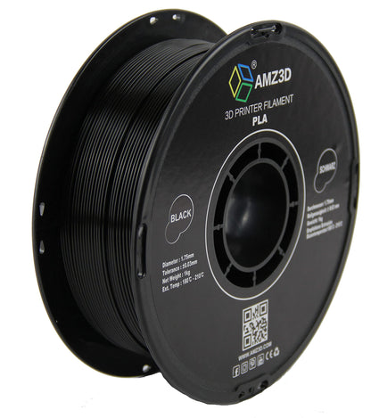AMZ3D PLA 1.75mm-1kg 3d Printer Filament (Black)