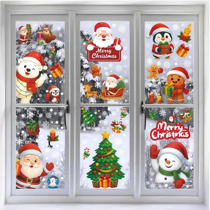 Printable Vinyl Sticker Paper for Inkjet Printer-30 Sheets Glossy White 8.5" x 11" Waterproof Labels Paper, Dries Quickly, Vivid Colors, Tear Resistant, DIY Christmas Stickers
