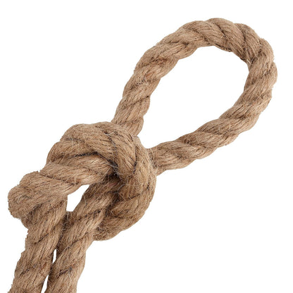 PINGEUI 10mm Jute Twine Rope 164 Feet Natural Heavy Duty String for DIY Crafts Gardening Bundling Cat Scratching Post Gift Wrapping Home Decor
