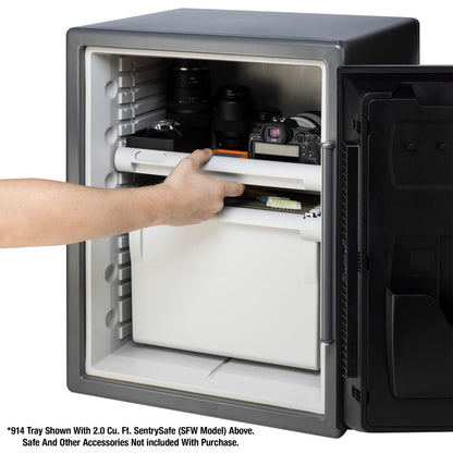 SentrySafe 914 Tray Accessory, for SFW205 Fire Safes, White