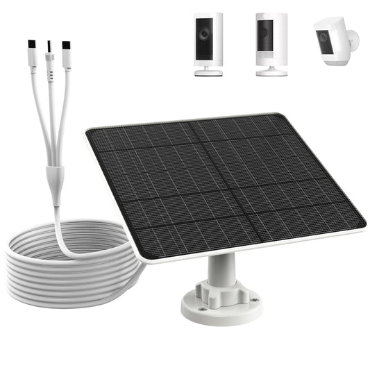 Portable Solar Panel IP67 Waterproof Solar Charger for Outdoor Camping RV (6W)