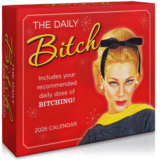 The Daily B 2026 Daily Desk Calendar: Boxed Page-a-Day Humor Calendar with Sarcastic Quotes, Bold Attitude & Snarky Sayings