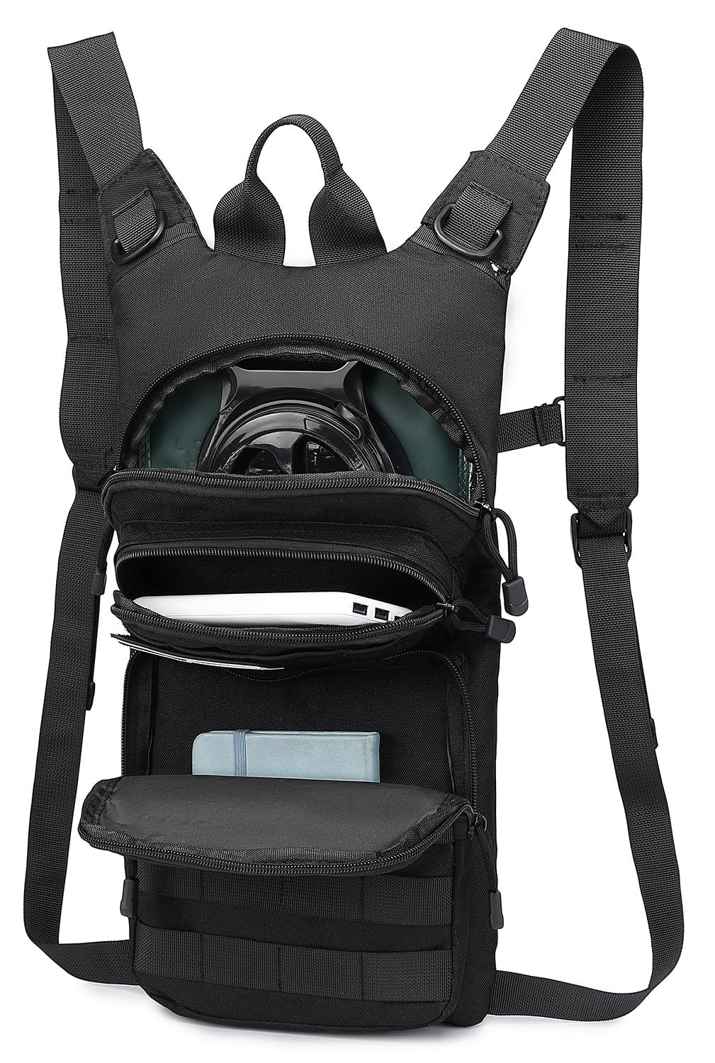 ATBP Insulated Water Hydration Pack Bag with 3L TPU Bladder Tactical Molle Hydration Backpack for Hiking Cycling Running