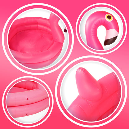 Splash Buddies Inflatable Flamingo Kids Pool