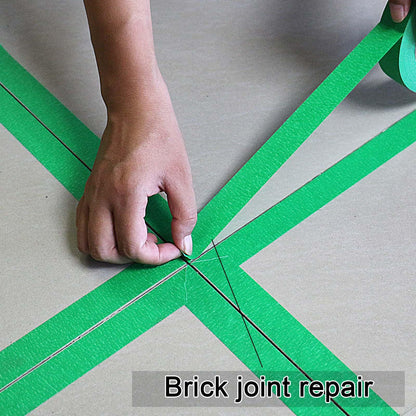 BOMEI PACK Green Tape 18mm x 55yds, 8rolls Green Painters Masking Tape for General Painting