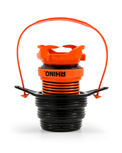 Camco 39319 Flexible 3-in-1 Sewer Hose Seal with RhinoExtreme Hose and Handle- Flexible Fitting Makes Connection to a Sewer Inlet Simple and Less Hands On!, Black, Standard