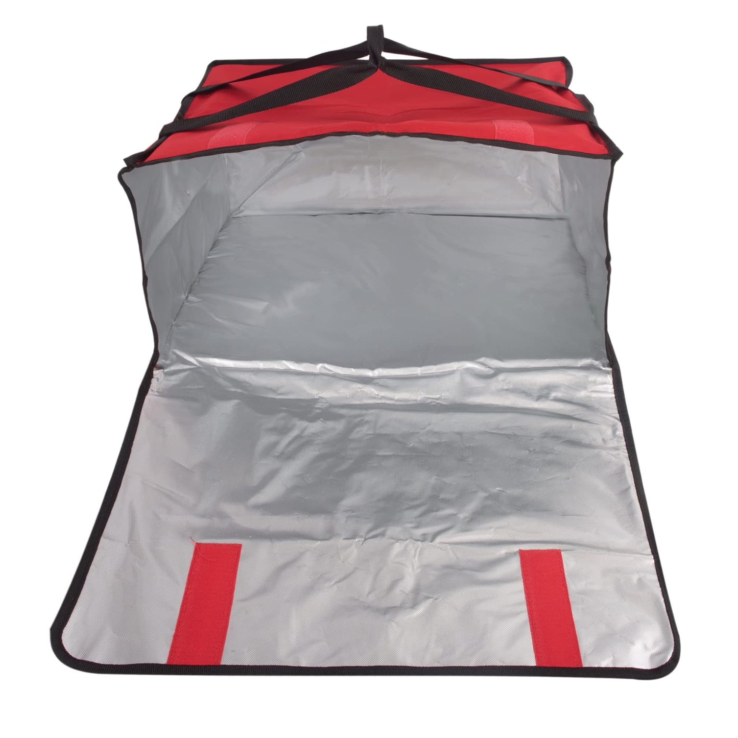 Pizza Carrier Insulated Bags Extra Large for Deliveries – Holds up to 4 Fresh Pizzas, Insulated Pizza Carrier Delivery Bag (Red)