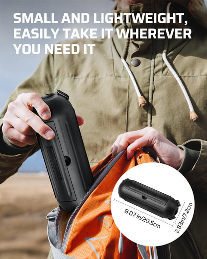 DEWENWILS 4-Pack Extension Cord Safety Cover, Outdoor Outlet Protector with 4 Latches, Large Compartment for AWG12/14/16 Cords, Protect Christmas Holiday Lights and Plugs