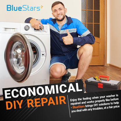 DC31-00178A Washer Drain Pump Motor Replacement Part by BlueStars - Exact fit for Samsung, Whirlpool Washers - Replaces AP5916591 PS9605762 PX3516-01 PD00034912 3989917 EAP9605762 DC31-00178D
