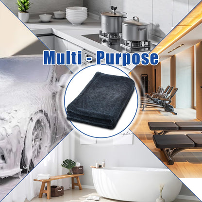 Car Drying Towel, 2 Pack 36 x 24 Inch Microfiber Towels, 1200 GSM Super Absorbent Drying Towel for Car Detailing, Streak Free, Lint Free (Grey, Extra Large)