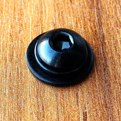 (20Sets) 3/8-16 Bolt x 1" Button Head Socket Cap Bolts Screws, Black Oxide 304 Stainless Steel Nuts and Bolts, 18-8 Allen Screws, Nuts and Bolts Assortment Kit, Hex Spanner by Mywish