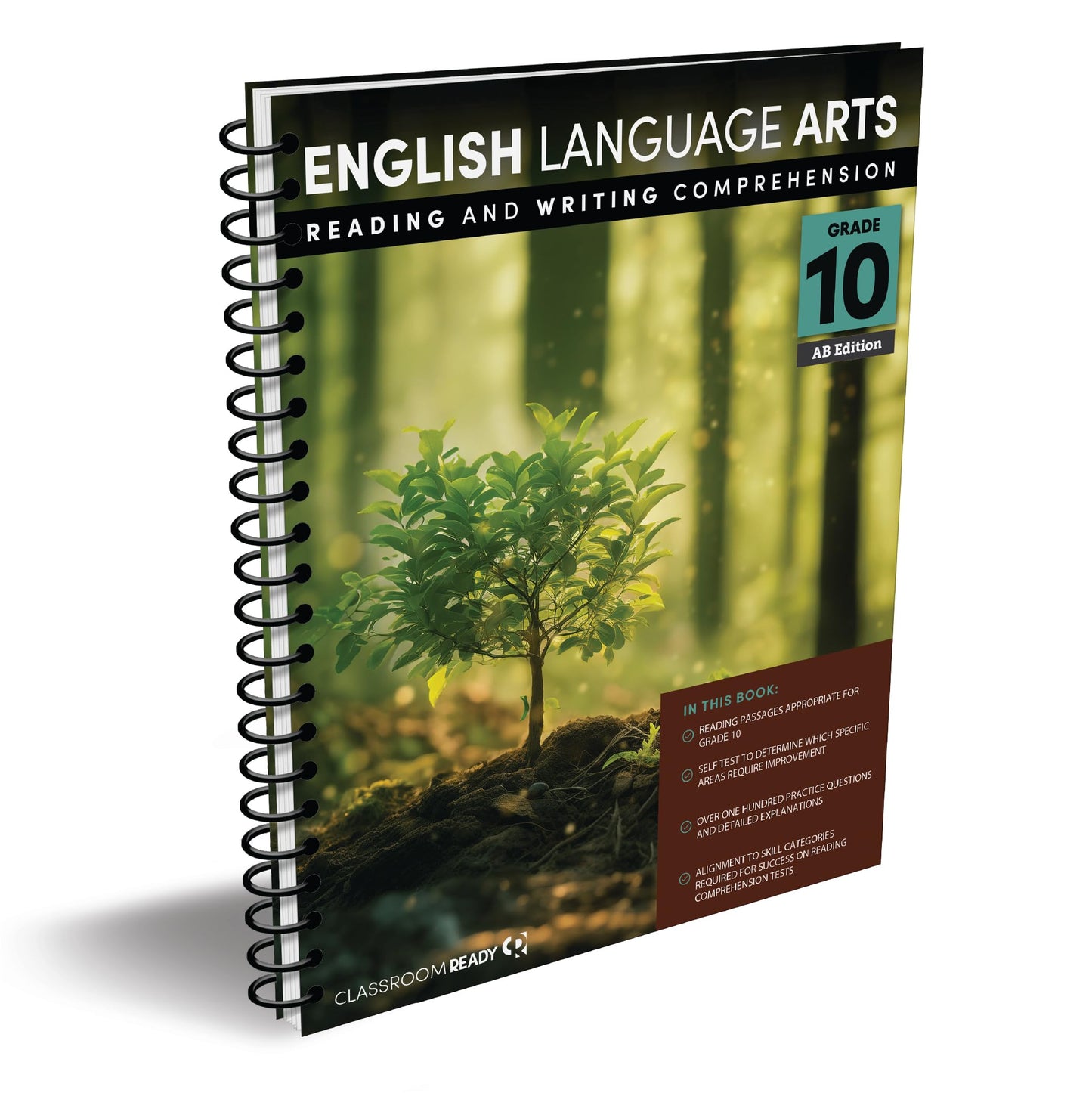 Classroom Ready BC English Language Arts Reading & Writing Comprehension BC Grade 10 Workbook & Study Guide