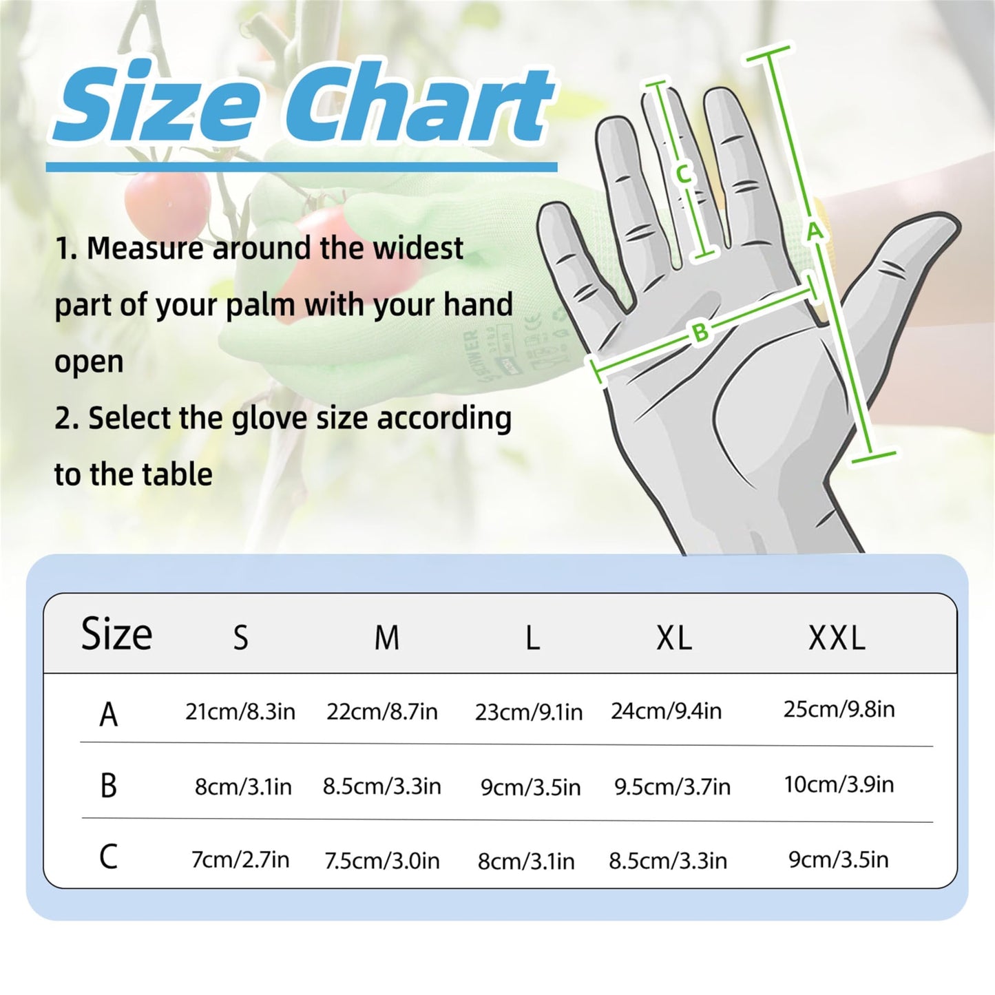 Schwer 12 Pairs Gardening Gloves, Water-based PU Coating, Ultimate Environmental Safety, Comfortable and Breathable Garden Gloves for Men and Women, Working Gloves for DIY, Outdoor Activities, M