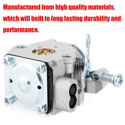 SOAJEE Y2560 YM21CS Carburetor for Yard Man Machines Y25 Y25B Y25BT Y25PB Y60 Y125 Y128 Y2500 Y2530 Y2550EC Y2580 Y2700EC Y2900EC YM71SS String Trimmer Tiller Cultivator Blower H142A-25A-04 753-06190