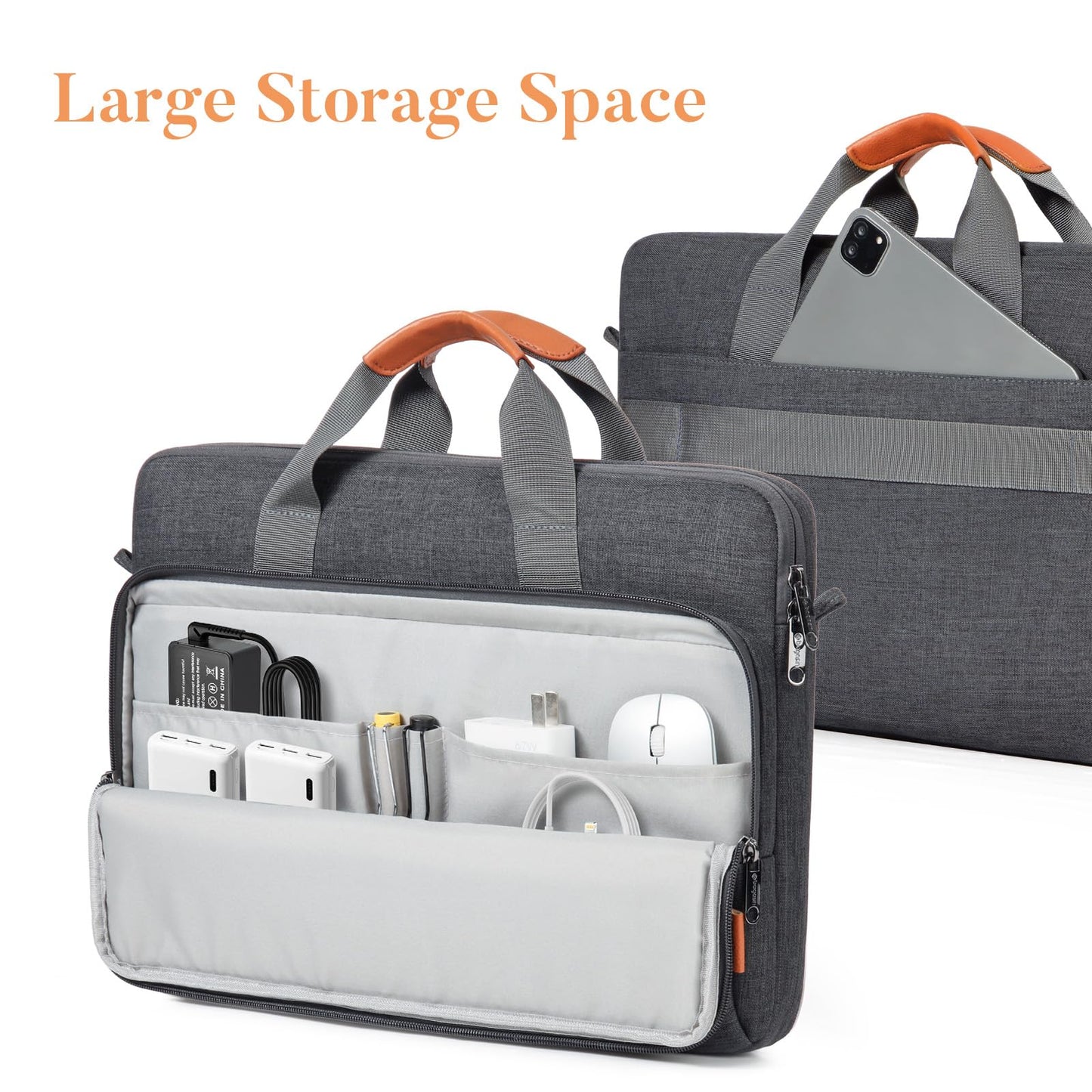 Bagasin Laptop Sleeve Case Bag Compatible with HP Lenovo Dell ASUS Acer 14 inch, HP Stream 14, Dell Latitude 14/Inspiron 14,Lenovo IdeaPad/ASUS ZenBook 14