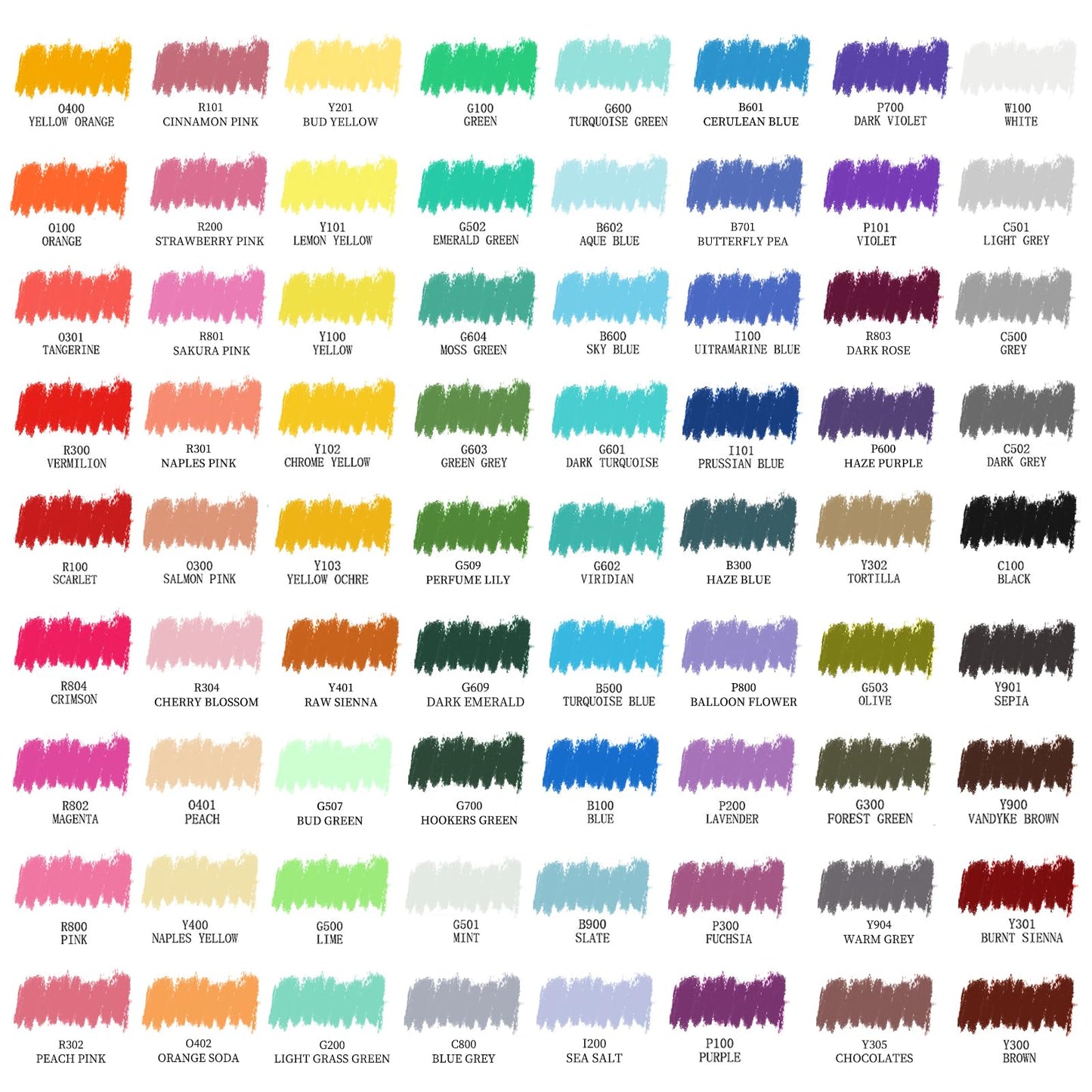 Artecho Oil Pastels Set of 72 Colors, Soft Oil Pastels for Art Painting, Drawing, Blending (10x70mm)